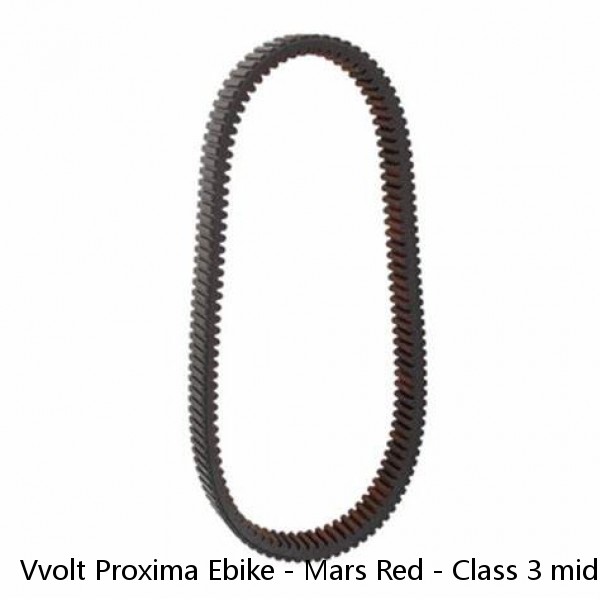 Vvolt Proxima Ebike - Mars Red - Class 3 mid drive with gates belt