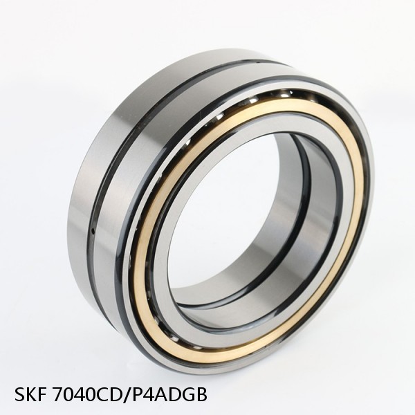 7040CD/P4ADGB SKF Super Precision,Super Precision Bearings,Super Precision Angular Contact,7000 Series,15 Degree Contact Angle #1 small image