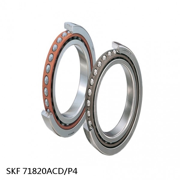 71820ACD/P4 SKF Super Precision,Super Precision Bearings,Super Precision Angular Contact,71800 Series,25 Degree Contact Angle