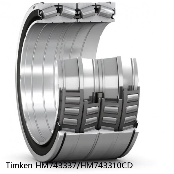 HM743337/HM743310CD Timken Tapered Roller Bearing Assembly #1 small image