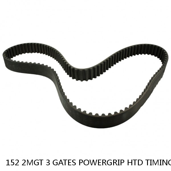 152 2MGT 3 GATES POWERGRIP HTD TIMING BELT 2M PITCH, 152MM LONG, 3MM WIDE #1 small image