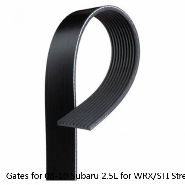 Gates for 08-10 Subaru 2.5L for WRX/STI Stretch Fit AC Belt - gatK040317SF #1 small image