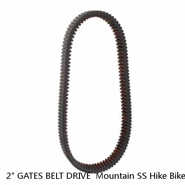 2" GATES BELT DRIVE  Mountain SS Hike Bike Ride Run Outdoor - STICKER DECAL  #1 small image