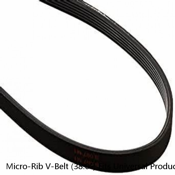 Micro-Rib V-Belt (38.0") Fits Universal Products Models 380J6 380J6-A 380J6DC #1 image
