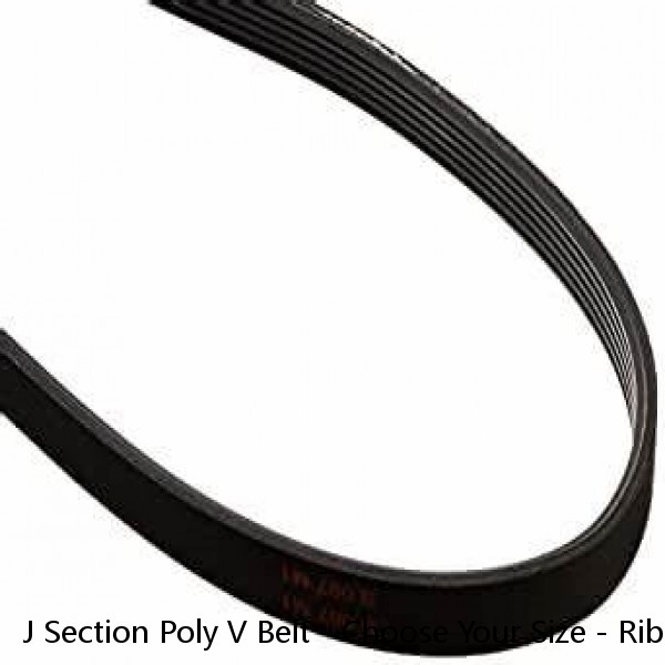 J Section Poly V Belt - Choose Your Size - Rib Count #1 image