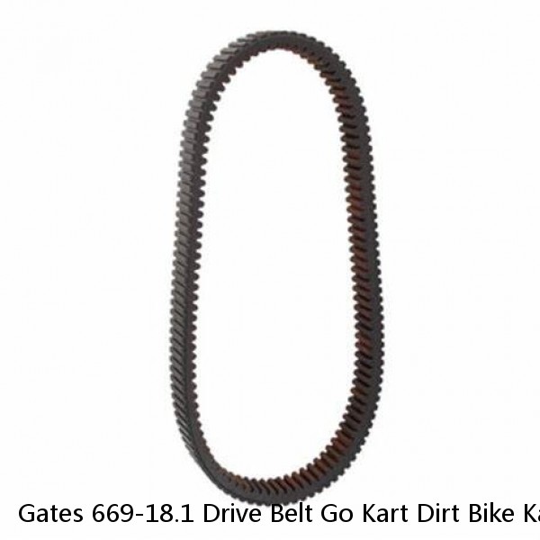 Gates 669-18.1 Drive Belt Go Kart Dirt Bike Karting 50cc GY6 50 139QMB 139QMA #1 image