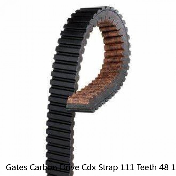 Gates Carbon Drive Cdx Strap 111 Teeth 48 1/16in Black 36 1/12ft-111T-12CT - #1 image