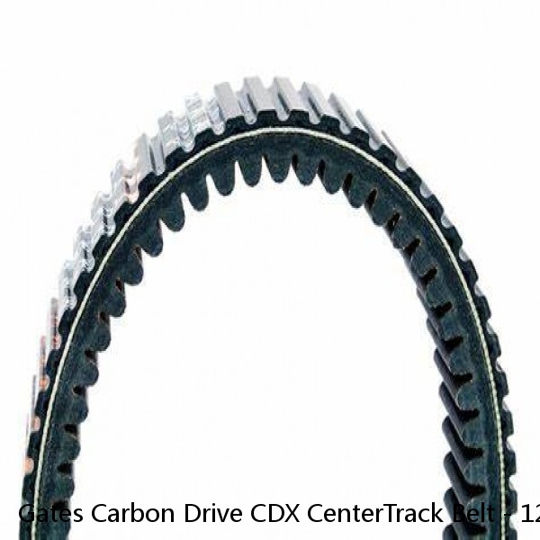 Gates Carbon Drive CDX CenterTrack Belt - 120t, Black #1 image
